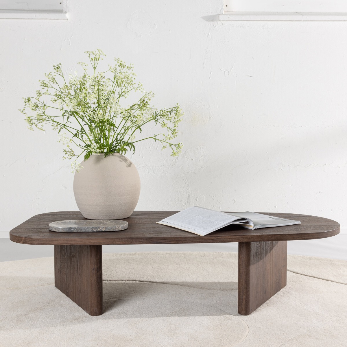 Fjôrd Salontafel Grönvik Mokka 130x65cm