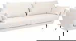 Kare Design Bank Amalfi 2-Zits Crème