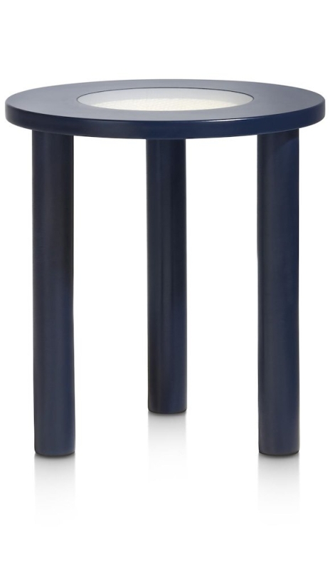 Coco Maison Bijzettafel Billy 50cm Blauw