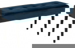 Bankje Odin Navy Blauw 95cm - Giga Living
