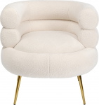 Kare Design Fauteuil Livelli Crème