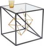 Kare Design Bijzettafel Prisma 45x45cm