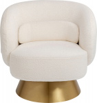 Kare Design Draaifauteuil Orion Wit
