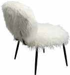 Kare Design Fauteuil Hairy Wit