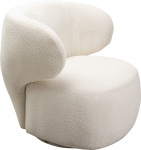 Kare Design Draaifauteuil Elite Crème