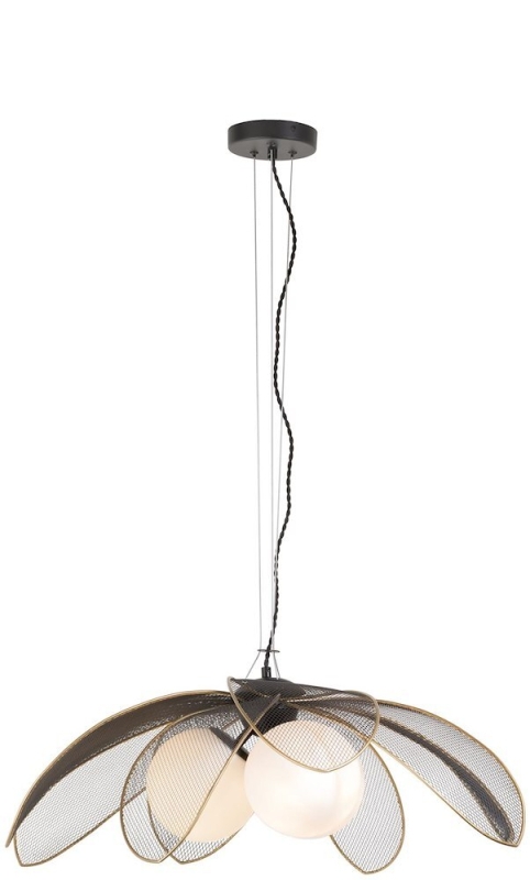 Coco Maison Hanglamp Magnolia Ø70cm 3-Lichts Zwart