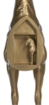 Coco Maison Beeld Horse Standing 180cm Goud