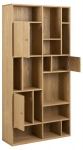 Boekenkast Huub Spaanplaat Naturel 90x180cm - Giga Living