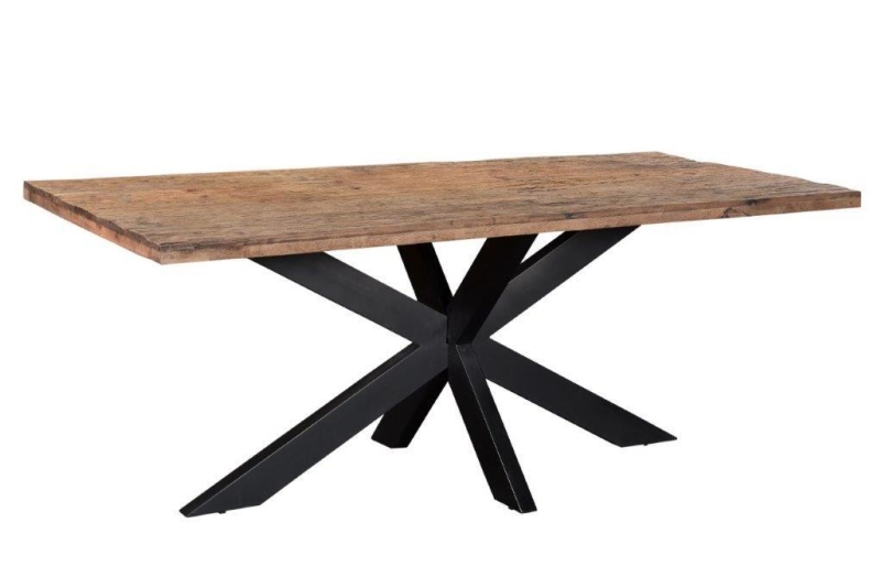 Livingfurn Eettafel Dakota Spinpoot 200 cm