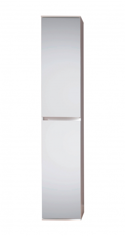 Kledingkast Mirror 2-Deurs Wit 37x191cm