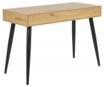 Bureau Nova MDF Naturel/Zwart - Giga Living