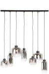 Coco Maison Hanglamp Essex 7-Lichts Antraciet