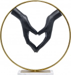 Kare Design Deco Object Elements Heart Hand L