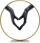 Kare Design Deco Object Elements Heart Hand L