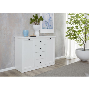 Dressoir Brandson Baxter Wit 119cm