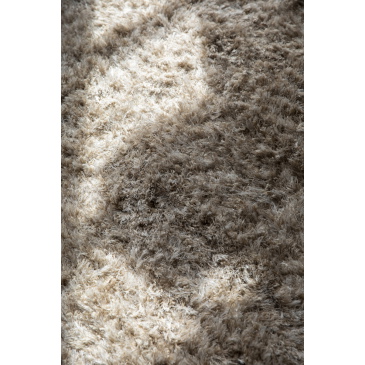 Dutchbone Vloerkleed Hairy Beige 160x230cm
