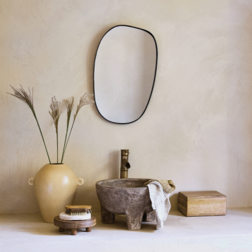 Urban Nature Culture Spiegel Organic L Zwart