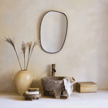 Urban Nature Culture Spiegel Organic L Zwart