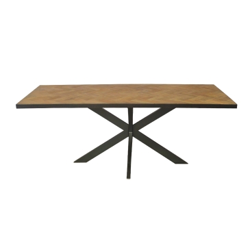 Livingfurn Eettafel Accent 200cm Teakhout Rechthoek