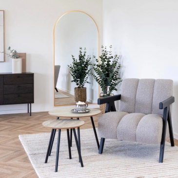 House Nordic Fauteuil Florence Polyester Zand