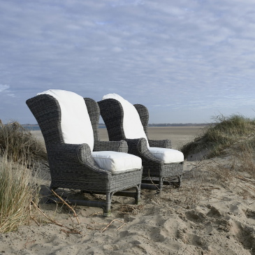 Rivièra Maison Oorfauteuil Nicolas Rotan Outdoor