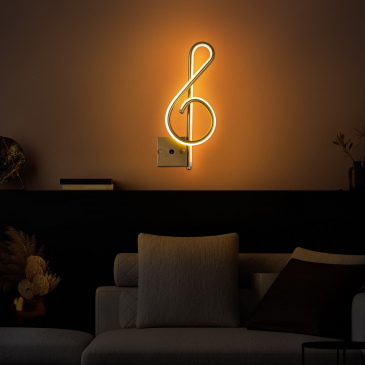 Wandlamp Gurses Goud