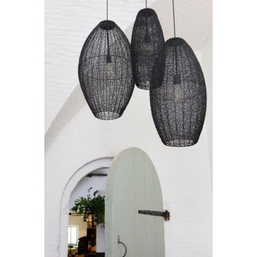 Hanglamp Creative Metaal Zwart XL