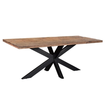 Livingfurn Eettafel Dakota Spinpoot 200 cm