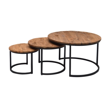 Livingfurn Salontafel Brix Jerrel  Set of 3