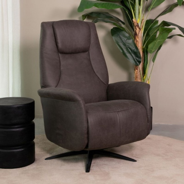 LABEL51 Elektrische Fauteuil Stockholm Cosmo Antraciet