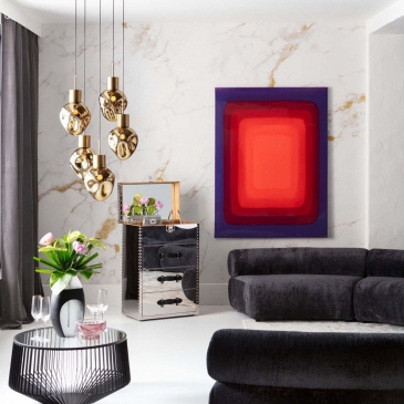 Kare Design Salontafel Corinne Zwart Ø80cm