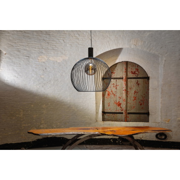 Hanglamp Wire Zwart Ø50cm - Giga Meubel