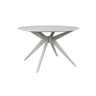 Eettafel Zeme Beige Ø122cm - Giga Meubel