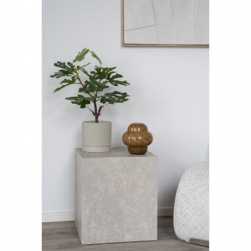 House Nordic Sidetable Prague MDF Marmer 40cm