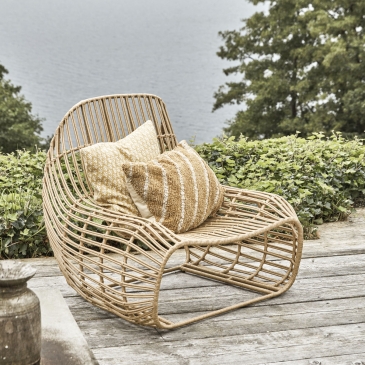 House Doctor Fauteuil Outdoor Relax Wicker Naturel