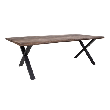 House Nordic Eetkamertafel Toulon Smoked Eikenhout 240cm