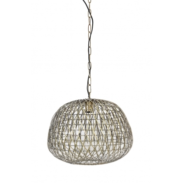 Light & Living Hanglamp Alwina Antiek Brons Ø40cm