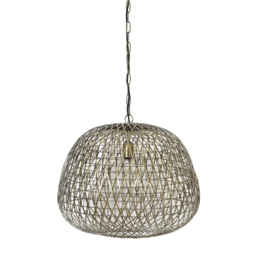 Light & Living Hanglamp Alwina Antiek Brons Ø50x44cm