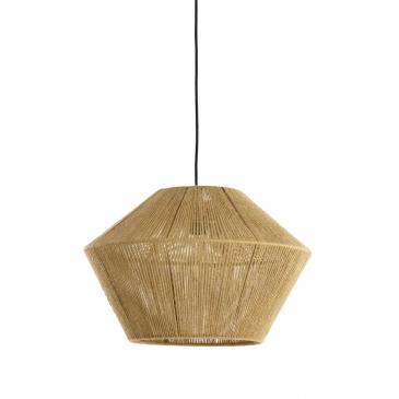 Light & Living Hanglamp Fugia Jute Licht Groen Ø50cm