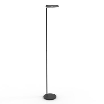 Steinhauer Turound Vloerlamp Zwart 113cm