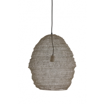 Light & Living Hanglamp Nikki Gaas Taupe Ø45cm