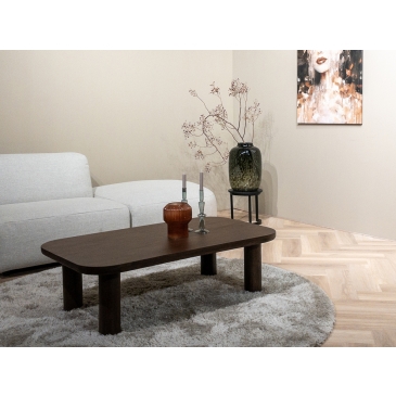 Livingfurn Salontafel Badou Mangohout Bruin 120cm