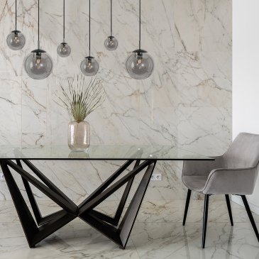 Steinhauer Hanglamp Bollique 6-Lichts Zwart