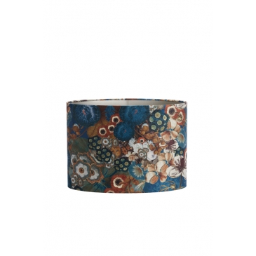 Light & Living Lampenkap Bloom Ovaal Blauw 45x21x32cm