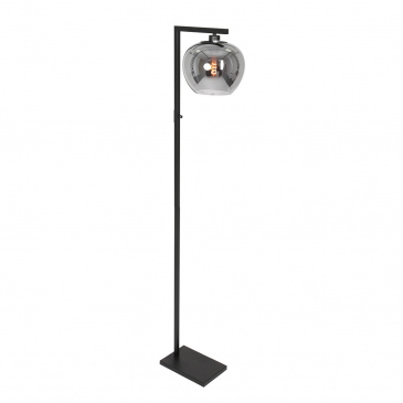 Steinhauer Vloerlamp Lotus Zwart