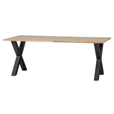 Woood Combi-tablo: Eiken 220x90cm & Alkmaar Poot