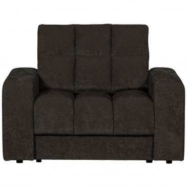 Woood Fauteuil Second Date Vintage Antraciet
