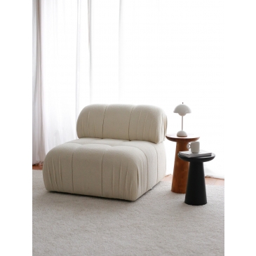 Fauteuil Soli Teddy Wit