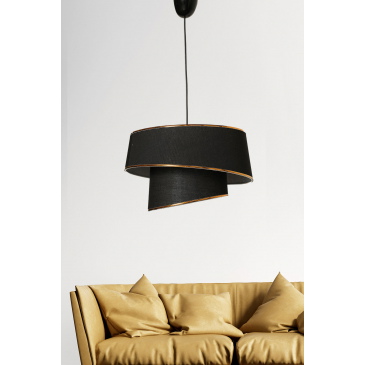 Hanglamp Barette Zwart