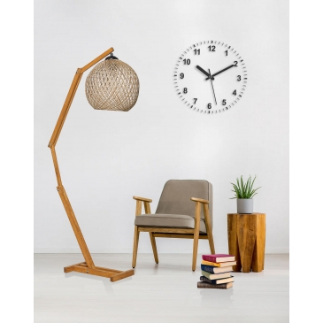 Vloerlamp Beehive Jute Ecru